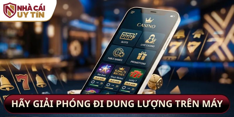 Hãy giải phóng đi dung lượng trên máy